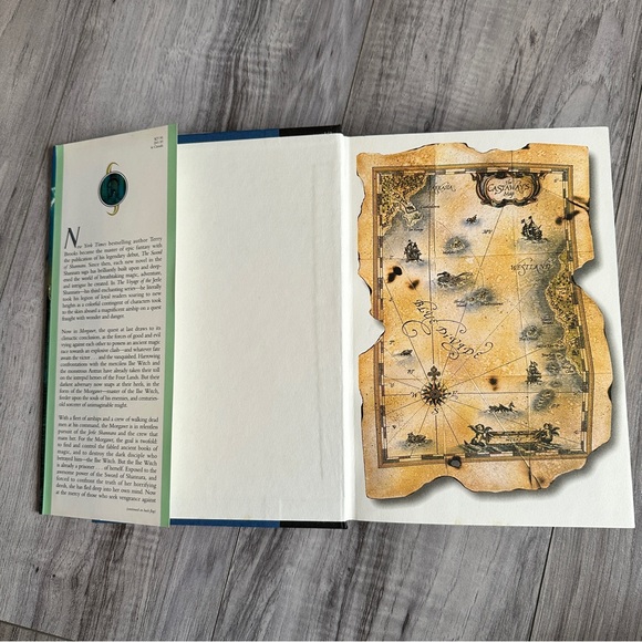 Terry Brooks The Voyage of the Jerle Shannara Morgawr Hardcover Book - Picture 9 of 13